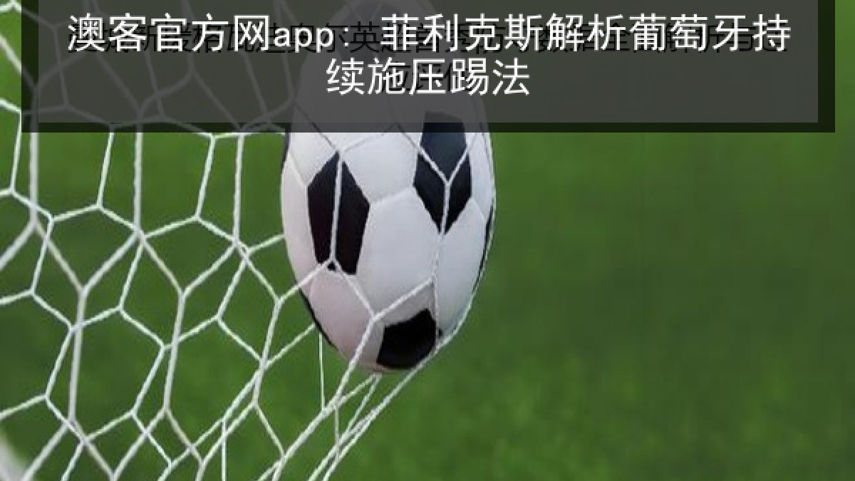 澳客官方网app: 菲利克斯解析葡萄牙持续施压踢法